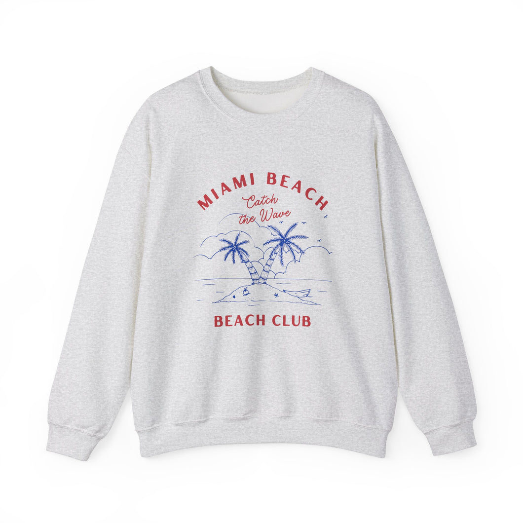 Miami Beach Club Crewneck