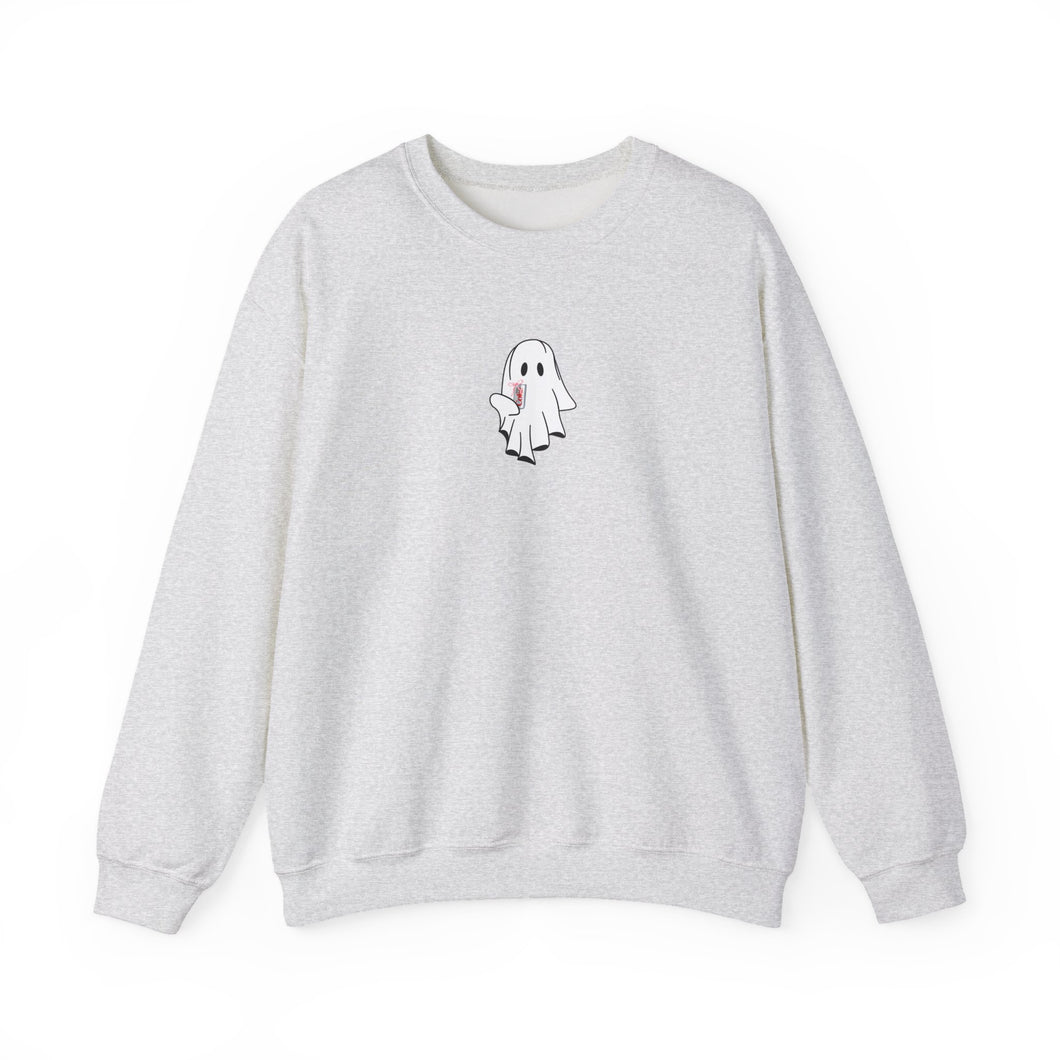 Diet Coke Ghost Crewneck